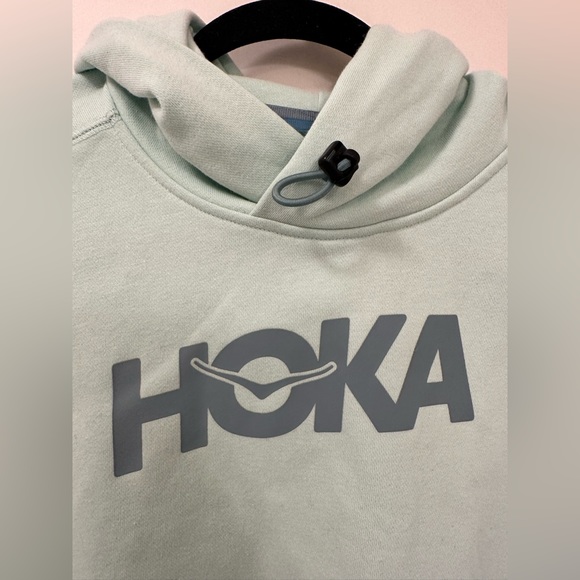 Hoka Cropped Hoodie - Mint Color - Picture 6 of 7